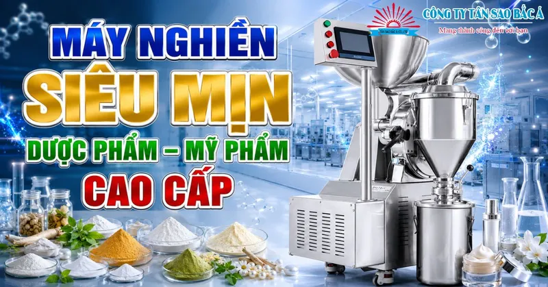 Sản phẩm may nghien sieu min 1 — Công Ty TNHH Máy Móc Thiết Bị Tân Sao Bắc á — MST 0309077343