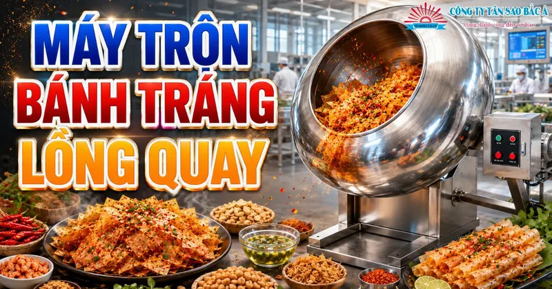 Sản phẩm may tron banh trang long quay — Công Ty TNHH Máy Móc Thiết Bị Tân Sao Bắc á — MST 0309077343