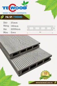 Sản phẩm san go ngoai troi tecwood twd140 mau grey1778228937_thumb — Công Ty TNHH Xây Dựng Trang Trí Nội Thất Kiến Tâm — MST 0309113351