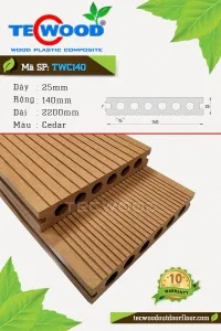 Sản phẩm san go tecwood twc140 cedar1730970207_thumb — Công Ty TNHH Xây Dựng Trang Trí Nội Thất Kiến Tâm — MST 0309113351