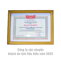 Sản phẩm van chuyen 2025 4 — Đất Việt Tour - Công Ty CP Đầu Tư TM DV Du Lịch Đất Việt — MST 0309139335