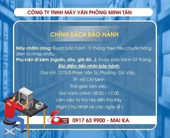 Sản phẩm 5 — Công Ty TNHH Máy Văn Phòng Minh Tân — MST 0309214381