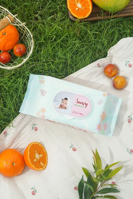 Sản phẩm khan uot em be snowy 120 to — Công Ty TNHH Một Thành Viên Sản Xuất Thương Mại Dịch Vụ Đại Phước Thành — MST 0309234571