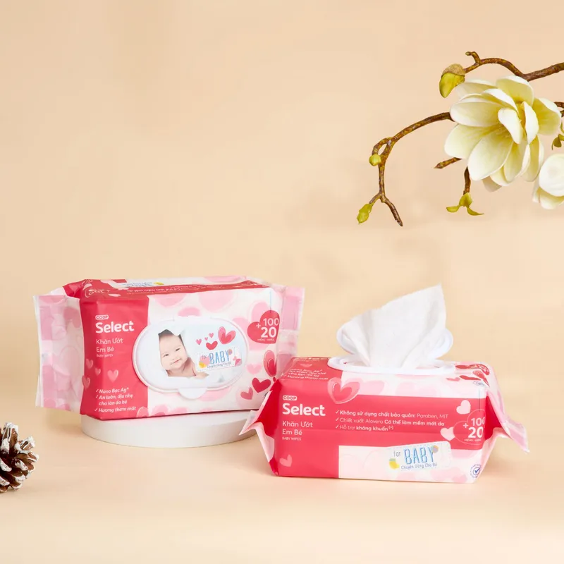 Sản phẩm khan uot em be select 120 to — Công Ty TNHH Một Thành Viên Sản Xuất Thương Mại Dịch Vụ Đại Phước Thành — MST 0309234571