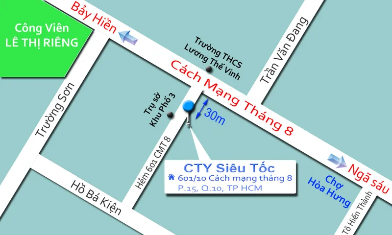Sản phẩm Ban do dia chi Sieu Toc 601 10 CMT8 — Công Ty TNHH Dịch Vụ Trực Tuyến Siêu Tốc — MST 0309263300