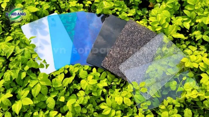 Sản phẩm mau sac tam poly 0 711x400 — Công Ty TNHH Sản Xuất Thương Mại Dịch Vụ Sơn Băng — MST 0309264223