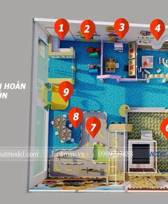 Sản phẩm mo hinh cafe ket hop voi khu vui choi tre em tphcm binh duong 2765 — Công Ty TNHH Thiết Kế Hình Mẫu — MST 0309272633