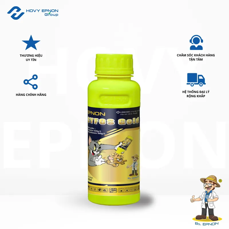 Sản phẩm Thuoc tru sau_epnon cyfos gold_hovyepnongroup — Công Ty Cổ Phần Nghiệp Nông — MST 0309350031