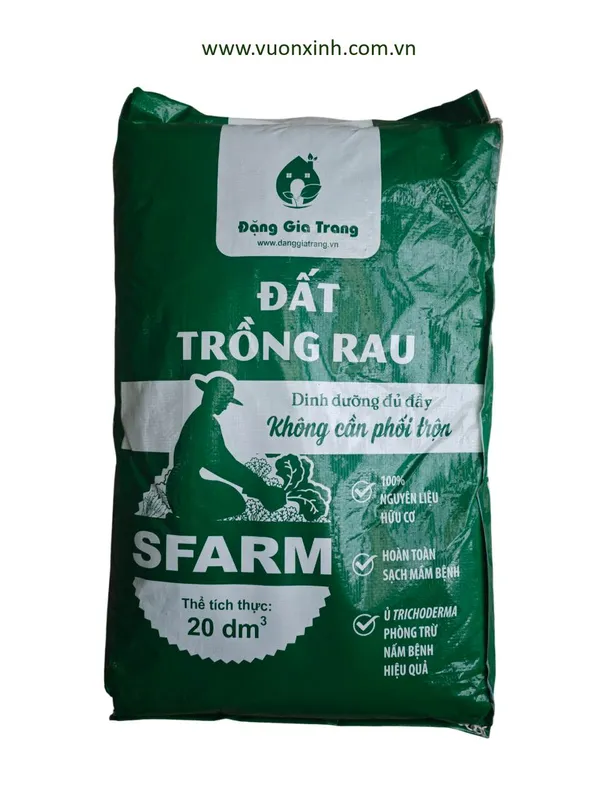 Sản phẩm DAT TRONG RAU SFARM — Công Ty TNHH Thương Mại Dịch Vụ Vườn Xinh — MST 0309441747