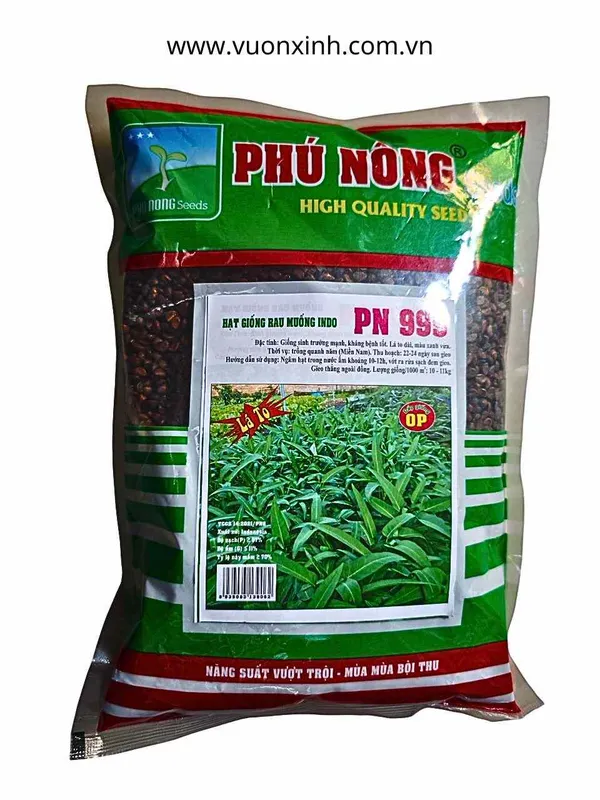 Sản phẩm RAU MUONG INDO 1 KG — Công Ty TNHH Thương Mại Dịch Vụ Vườn Xinh — MST 0309441747