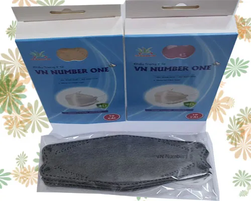 Sản phẩm KF94 Xam 2 — Khẩu Trang XNK Vi Na - Công Ty TNHH SX Và Xây Dựng TM DV Xuất Nhập Khẩu Vi Na — MST 0309475129