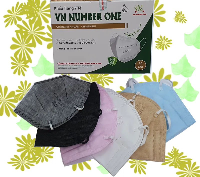 Sản phẩm KT KN95 Hop 10 copy 2 — Khẩu Trang XNK Vi Na - Công Ty TNHH SX Và Xây Dựng TM DV Xuất Nhập Khẩu Vi Na — MST 0309475129