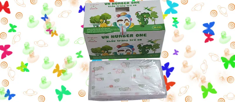 Sản phẩm Khau trang y Te Tre Em 1 — Khẩu Trang XNK Vi Na - Công Ty TNHH SX Và Xây Dựng TM DV Xuất Nhập Khẩu Vi Na — MST 0309475129