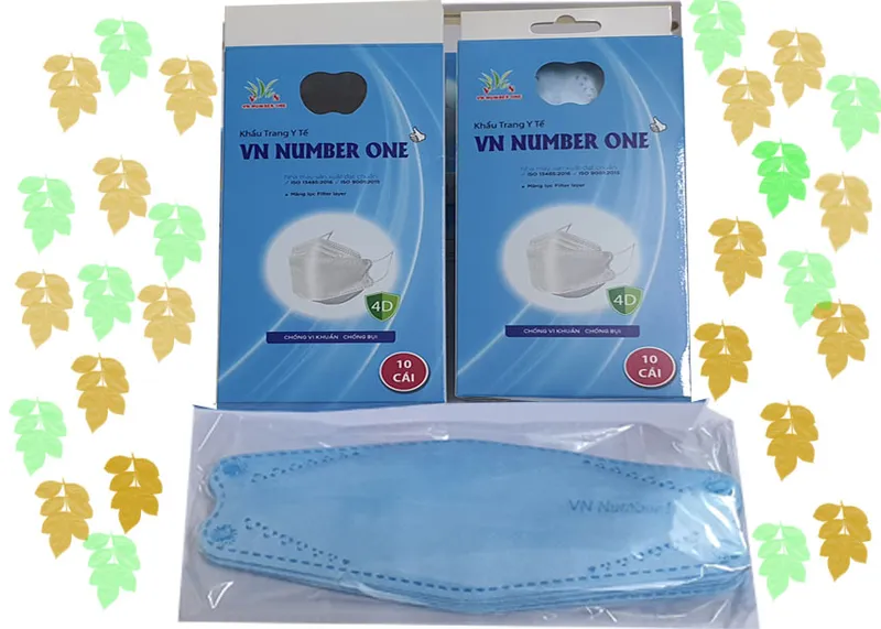 Sản phẩm Kt KF94 Xanh 1 — Khẩu Trang XNK Vi Na - Công Ty TNHH SX Và Xây Dựng TM DV Xuất Nhập Khẩu Vi Na — MST 0309475129