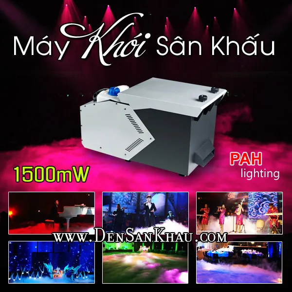 Sản phẩm 424 may phun khoi 1500mw — Công Ty TNHH Công Nghệ Nhà Đẹp — MST 0309565566