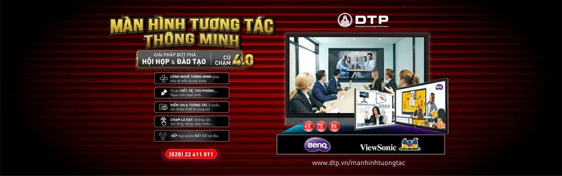Sản phẩm Màn hình tương tác 1 scaled — Công Ty Cổ Phần DTP — MST 0309587979