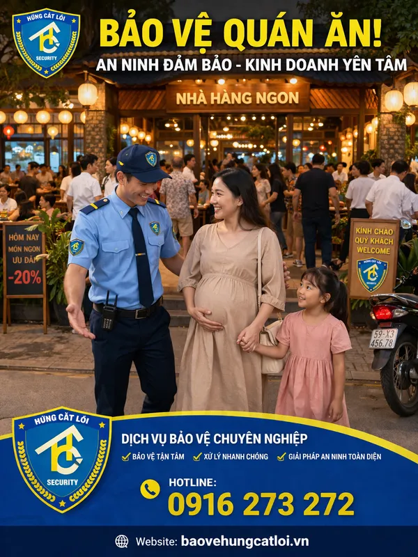 Sản phẩm bao ve quan an — Chi Nhánh Bình Dương - Công Ty Cổ Phần Dịch Vụ Bảo Vệ Chuyên Nghiệp Hưng Cát Lợi — MST 0309728073