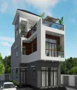 Sản phẩm du an.Thiet ke.biet thu pho 3 tang anh phu binh duong.1pcnsp_218 — Công Ty TNHH Tư Vấn Thiết Kế Và Xây Dựng Sao Vàng — MST 0309780524
