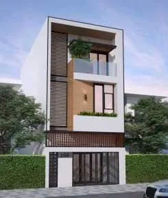 Sản phẩm du an.Thiet ke.mau nha pho 3 tang 5x20.mt nha 3 tangnsp_218 — Công Ty TNHH Tư Vấn Thiết Kế Và Xây Dựng Sao Vàng — MST 0309780524