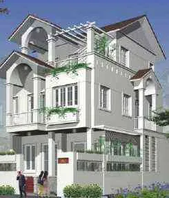 Sản phẩm du an.Thiet ke.thiet ke biet thu.biet thu pho 3 tang don gian dep.1t4nsp_227 — Công Ty TNHH Tư Vấn Thiết Kế Và Xây Dựng Sao Vàng — MST 0309780524