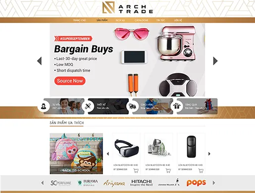 Sản phẩm Arch1 — Công Ty Cổ Phần Công Nghệ Hoàng Vi — MST 0309789044