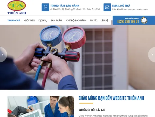 Sản phẩm ThienAnh intro — Công Ty Cổ Phần Công Nghệ Hoàng Vi — MST 0309789044