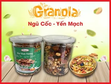 Sản phẩm granola ngu coc yen mach vi mat ong hu 250g1704685423_355x270 — Công Ty TNHH Một Thành Viên Dương Cát — MST 0309800393