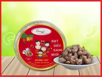 Sản phẩm hop hat dieu lua rang muoi 420gr1691030388_355x270 — Công Ty TNHH Một Thành Viên Dương Cát — MST 0309800393