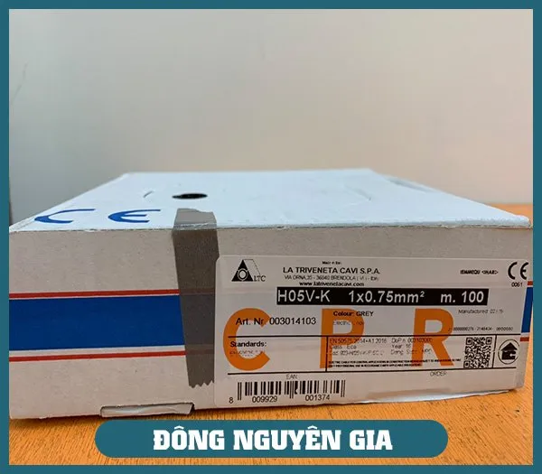 Sản phẩm H05V K 1 x 0.75mm2 — Dây Cáp Điện Đông Nguyên Gia - Công Ty TNHH Thương Mại Và Xuất Nhập Khẩu Đông
Nguyên Gia — MST 0309838647