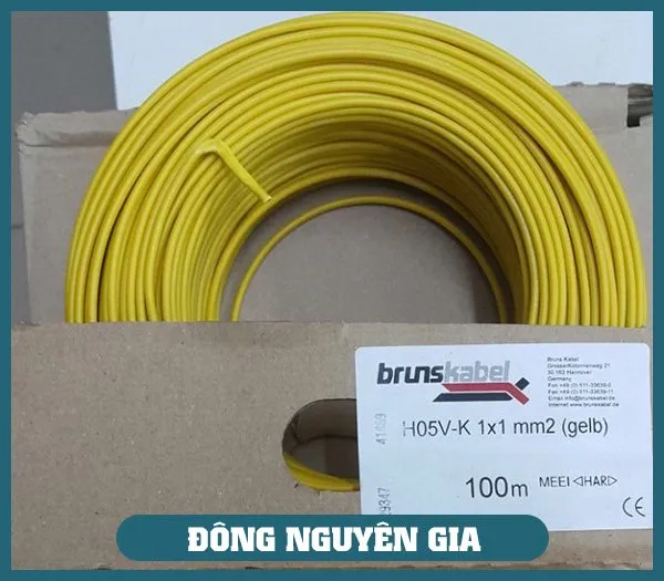 Sản phẩm H05V K 1 x 1mm2 — Dây Cáp Điện Đông Nguyên Gia - Công Ty TNHH Thương Mại Và Xuất Nhập Khẩu Đông
Nguyên Gia — MST 0309838647