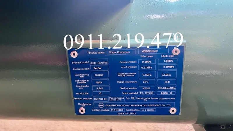 Sản phẩm BAU NONG 10HP 1 — Công Ty Cổ Phần Nhiệt Lạnh An Khang — MST 0309917137