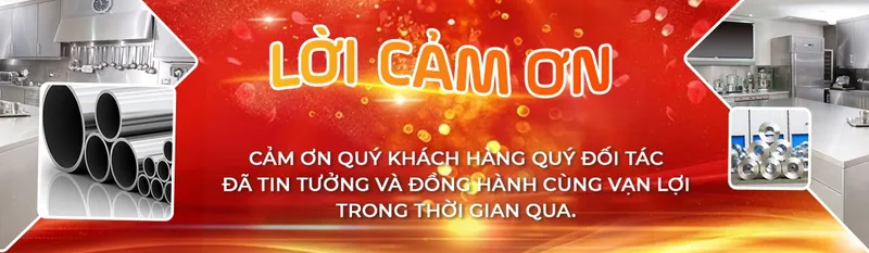 Sản phẩm inox van loi cam on 1 — Công Ty TNHH Đầu Tư Vạn Lợi — MST 0309937655