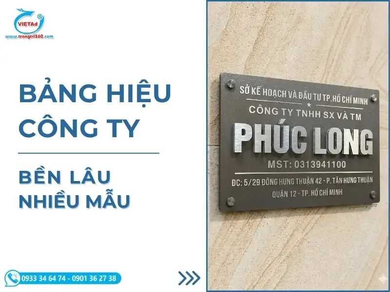 Văn phòng Công Ty CP SX TM & DV Quảng Cáo Việt #1 — MST 0309966180