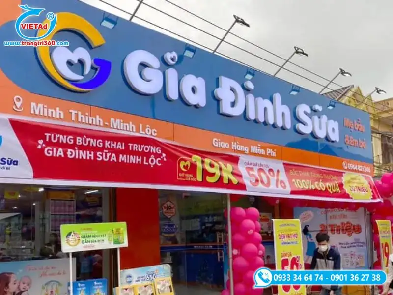 Sản phẩm bang hieu thoi trang tre em 6 — Công Ty CP SX TM & DV Quảng Cáo Việt — MST 0309966180