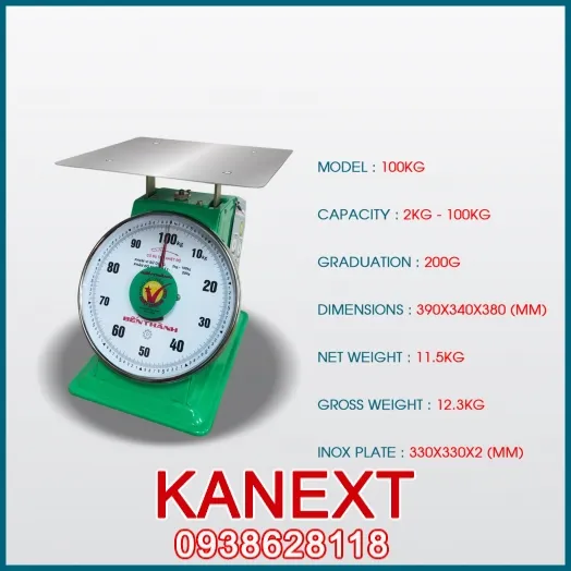 Sản phẩm 100kg 5572 — Cân Điện Tử Thành Tài Ba - Công Ty TNHH MTV SX TM DV Thành Tài Ba — MST 0309969449