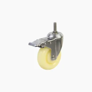 Sản phẩm Banh xe coc vit nhua PP BXD067 xoay khoa cang inox 300x300 — Công Ty TNHH Sản Xuất Thương Mại Dịch Vụ Hiện Đại — MST 0309982471