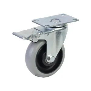 Sản phẩm Banh xe day nhua PP xam BXD099 xoay co khoa 6 300x300 — Công Ty TNHH Sản Xuất Thương Mại Dịch Vụ Hiện Đại — MST 0309982471