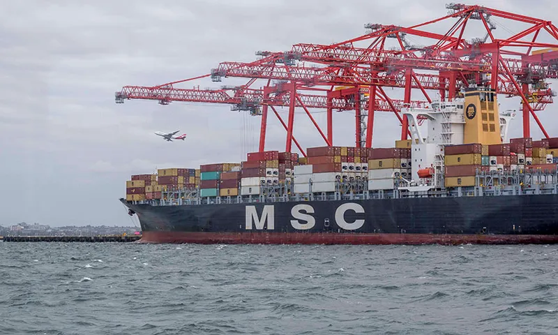 Sản phẩm MSC at Port Botany — Công Ty TNHH Đại Lý Hàng Hải Ngôi Sao — MST 0309986892