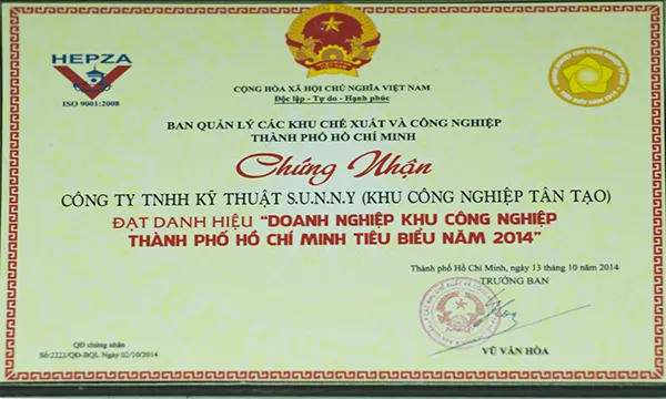 Sản phẩm 154260168292147 — Công Ty TNHH Kỹ Thuật S.U.N.N.Y — MST 0310054333