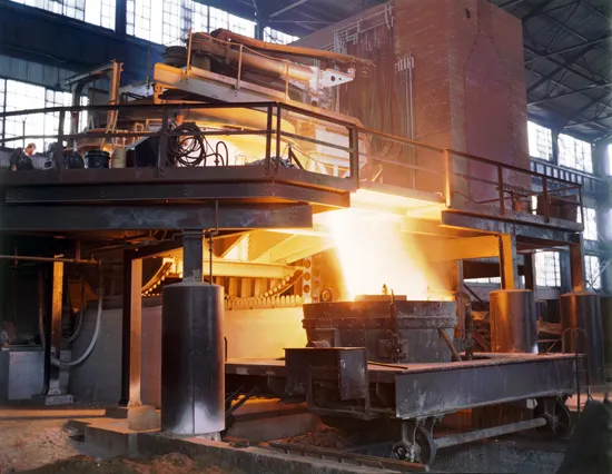 Sản phẩm Allegheny_Ludlum_steel_furnace — Dây Thép Mạ Kẽm Bình Phát - Công Ty TNHH Sản Xuất Công Nghiệp Bình Phát — MST 0310083380