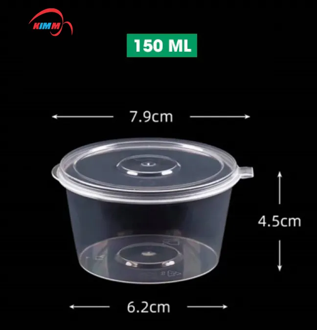 Sản phẩm 233158494145_4.Hop nhua PP 150 ml nap lien — Quạt Điện Dasin - Công Ty TNHH Thương Mại Dịch Vụ Cơ Điện Kim Mỹ — MST 0310121300