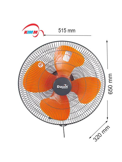 Sản phẩm 395151905809_Treo Tuong KWL 1845___ — Quạt Điện Dasin - Công Ty TNHH Thương Mại Dịch Vụ Cơ Điện Kim Mỹ — MST 0310121300