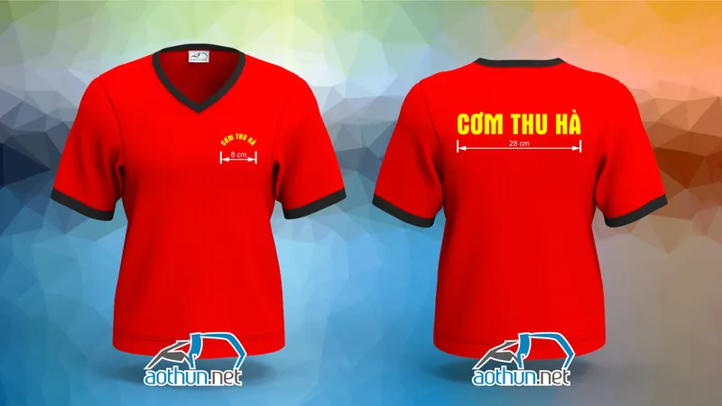 Sản phẩm dong phuc ao thun co tim quan com thu ha 01 — Công Ty TNHH Một Kho — MST 0310154994