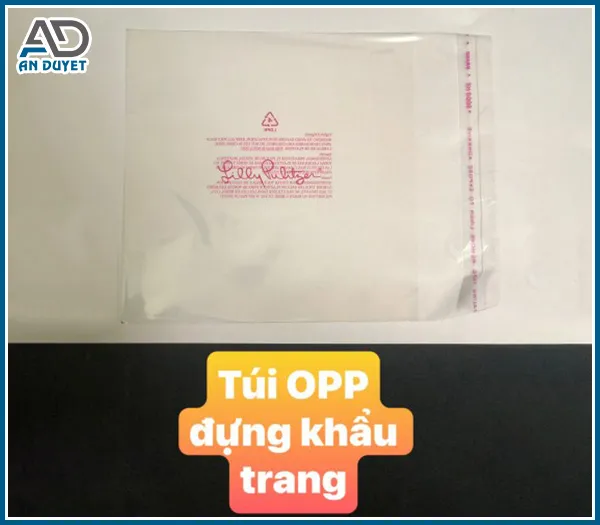 Sản phẩm Tui OPP dung khau trang — Bao Bì An Duyệt - Công Ty TNHH Thương Mại Dịch Vụ An Duyệt — MST 0310207519