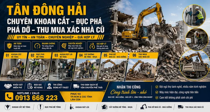 Sản phẩm khoan cat be tong tan dong hai 1 — Công Ty TNHH Thương Mại Dịch Vụ Tư Vấn Xây Dựng Đông Hải — MST 0310212300