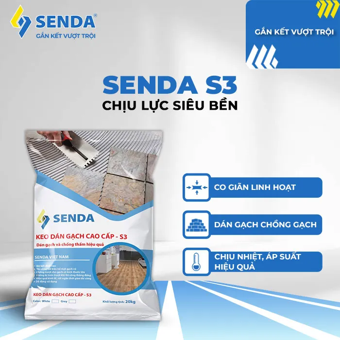 Sản phẩm KEO_DAN_GACH_SENDA__S3 — Công Ty TNHH Nam Trường Phát — MST 0310212396