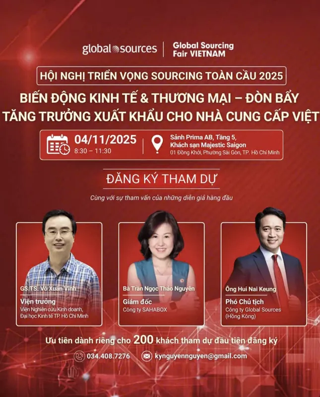 Sản phẩm su kien global sourcing fair vietnam 2025 — Bao Bì Saha Box - Công Ty Cổ Phần Saha Box — MST 0310226575