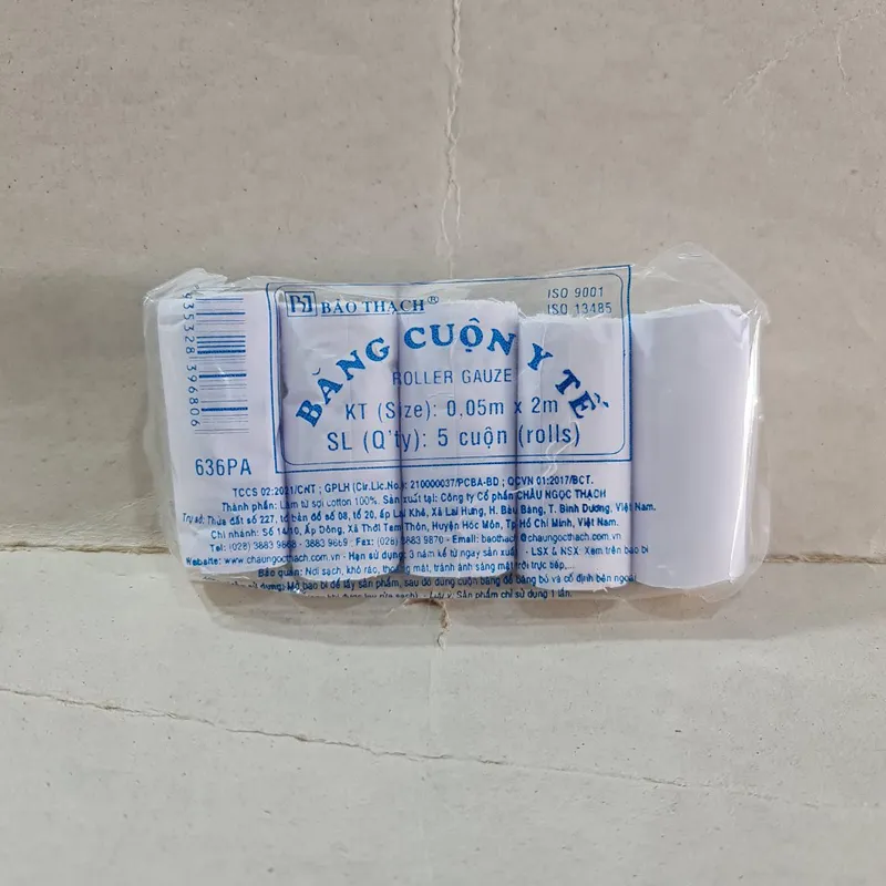 Sản phẩm 379 bang cuon y te bao thach 0 05mx2m — Cửa Hàng Dụng Cụ Y Khoa Kim Yến — MST 0310237802