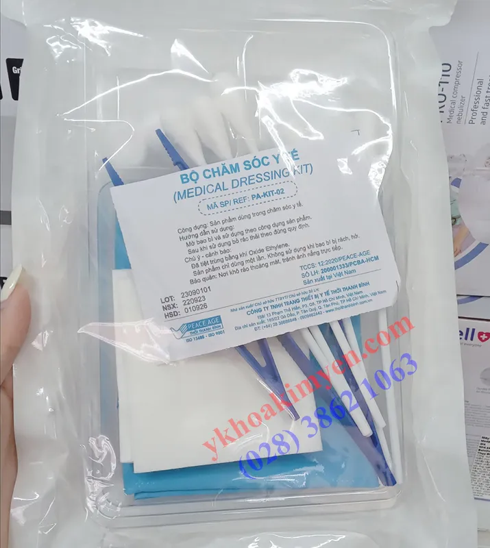 Sản phẩm 503 bo cham soc vet thuong y te ttb pa kit 02 — Cửa Hàng Dụng Cụ Y Khoa Kim Yến — MST 0310237802