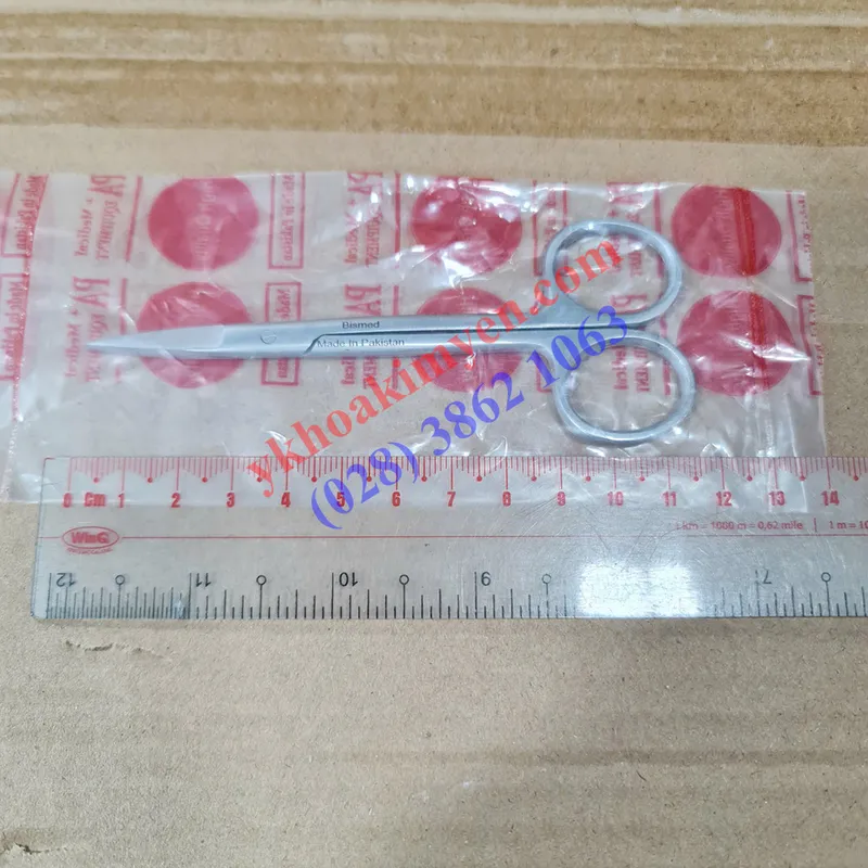 Sản phẩm 687 keo cat chi 11 5cm thang 2 dau nhon bismed — Cửa Hàng Dụng Cụ Y Khoa Kim Yến — MST 0310237802